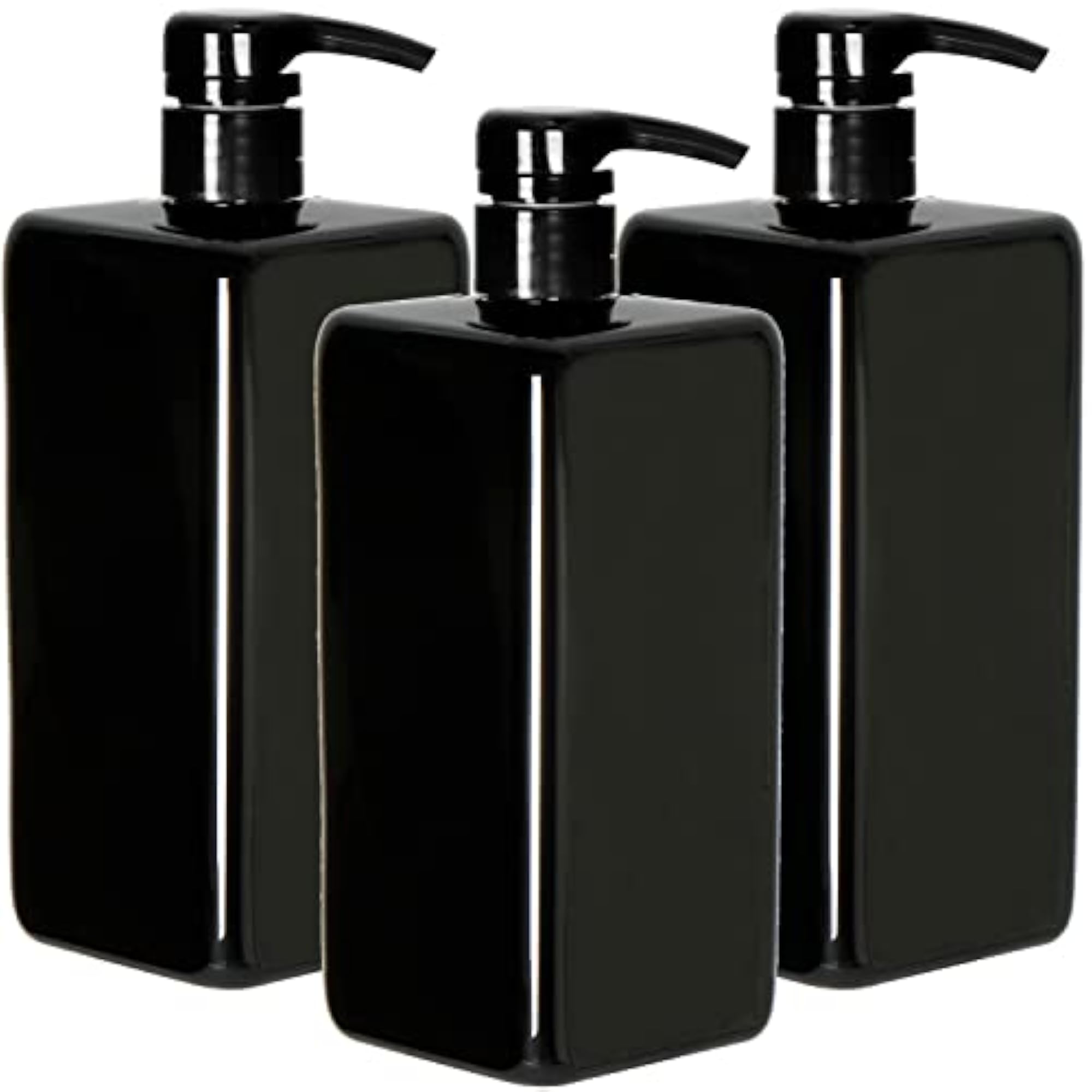 3 Pack Pump Bottles for Shampoo, 32 Ounce, Leak Proof