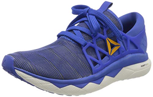 Reebok Floatride Run Flexweave, Zapatillas de Running Hombre, Multicolor (Crushed Cobalt/Solar Gold/White 000), 42 EU
