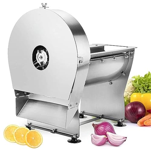 Máquina eléctrica para cortar vegetales con acero inoxidable