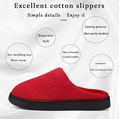 Memory Foam Slippers for Women's and Men's Casual House Shoes4