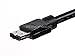 Monoprice Data Cable - 6 Feet - Black | SATA 6 Gbps External Shielded Cable - eSATA to SATA (Type I to Type L)