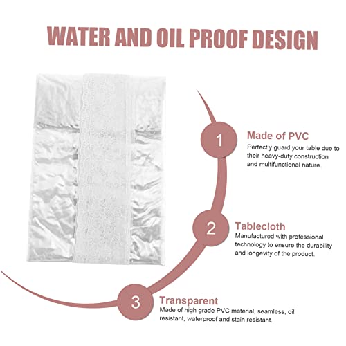 Tapis de table en PVC antidérapant facile à nettoyer