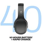 Skullcandy Crusher Evo Wireless Multi-Sensory Bass Headphones - True Black - Image 3