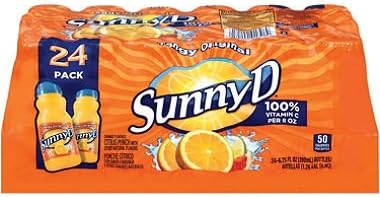 SunnyD® Tangy Original Orange Flavored Citrus Punch - 24/6.75 oz. (pack of 2)
