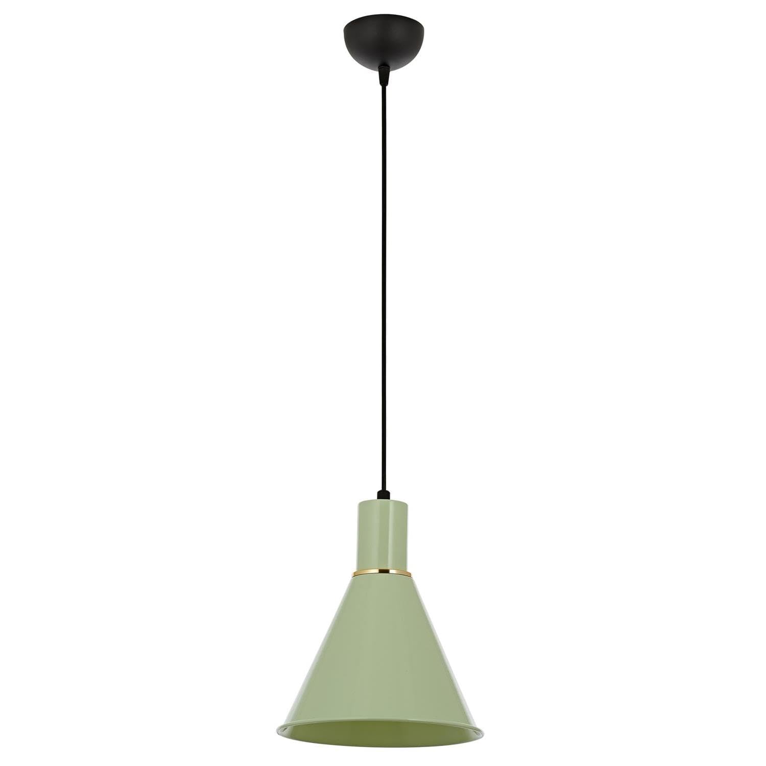 Avonni AV-4106-M22-GREEN Yeşil Boyalı Modern Avize E27 Metal 20cm