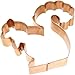 Old River Road Squirrel Shape Cookie Cutter, Copper