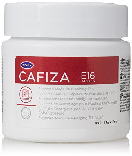 Urnex Cafiza Lot de 100 tablettes de nettoyage pour machine à expresso