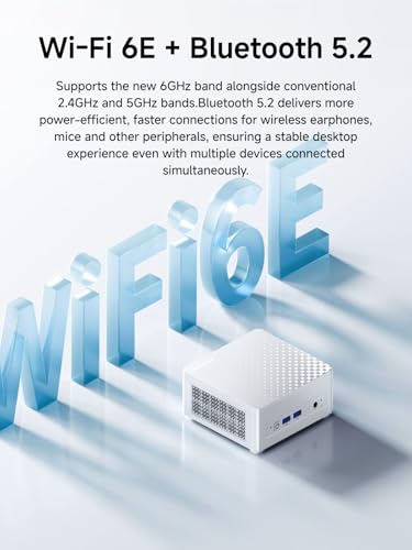 Image of MINISFORUM M1 Lite Mini PC, Intel Core Ultra 5 125U (12C /14T up to 4.3GHz), 16GB DDR5, 512GB SSD, USB4, Triple Display (HDMI 2.1 /DP 1.4 /USB4), 2.5G LAN, Wi-Fi 6E, BT5.2