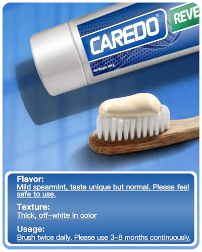 CAREDO Reparatur von Zahnspangen, Zahnkaries, Remineralisierung, Hydroxyapa, Zahnpasta – Bild 7