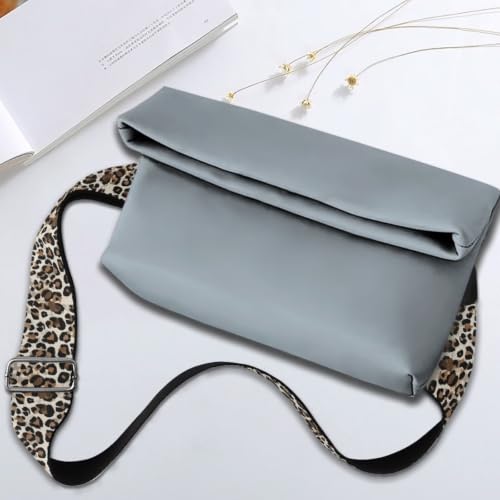 Image of Adjustable Purse Strap Replacement, Wide Shoulder Canvas Bag Strap, Crossbody Handbag Strap