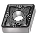 Walter Tools CNMG120408-NRS WSM10 Carbide Tiger-Tec Negative Indexable Turning Insert, 1/32" Corner Radius, 1/2" IC, 3/16" Thick, 0.039" - 0.157" Depth of Cut (Pack of 10)