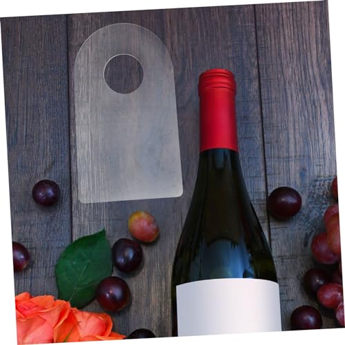 Soporte para botellas de vino acrílico transparente miniatura 7