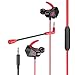 BENGOO Stereo Gaming Headset Headphones for Xbox One PS4 PC Controller Games, Over Ear Noise Cancelling Headphones with Microphone, LED Light, Bass Surround, Soft Memory Earmuffs for Mac Nintendo