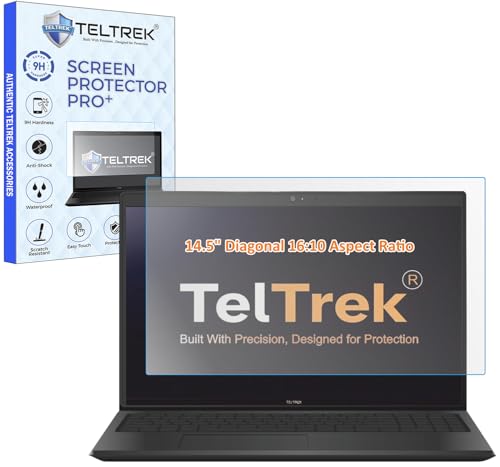 Image of ScreenGuard Compatible With Laptops With 14.5 inch Inch Diagonal with 16:10 Aspect Ratio Display 9H Hardness Screen Protector Not a Tempered Glass, Screenguard Size : 312 mm X 195 mm