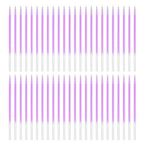 Recharges de stylo gel 0.5mm encre violette pailletée pour livre coloriage art