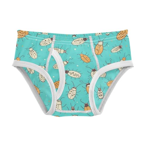 Wusikd Cute Insects Boys' Underwear Cotton Lines Boys Briefs Soft Toddler Underwear 2T