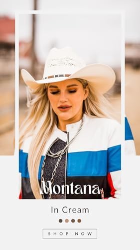 American Hat Makers Straw Cowboy Hat | Handcrafted, Lightweight & Breathable | Premium Western Style for Men & Women - Image 9