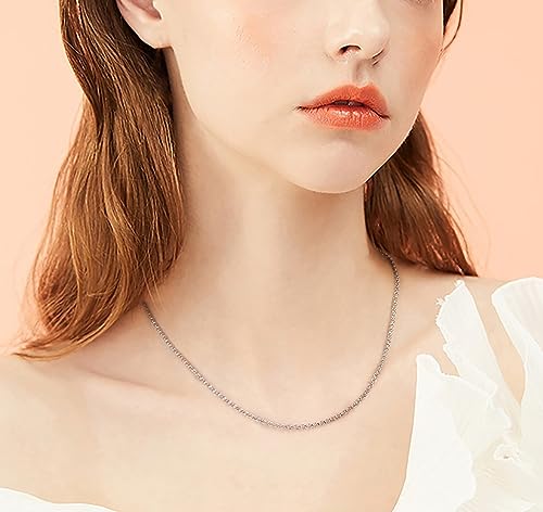 Collier Argent 925 MOCHAMIK chaîne fine pour sublimer vos tenues - 5