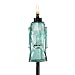 TIKI Brand 65-Inch King Oahu Glass Torch, Blue