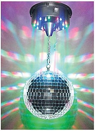 LED Mirror Disco Ball Party Light