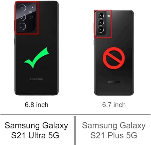 Image of BOXXO Flexible Back Cover for Samsung Galaxy S21 Ultra 5G | Back Cover Transparent Clear Shockproof Case Four Corner Protection | Slim Protective Mobile Phone Cover for Samsung S21 Ultra 5G