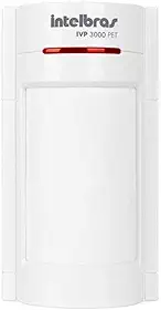 Sensor Infravermelho PET Duplo PIR C/ Fio IVP 3000 - Intelbras