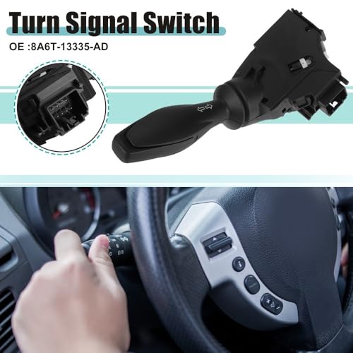 Interrupteur de comodo phares pour Ford Fiesta MK6 2008-2019 commande clignotant 8A6T-13335-AD