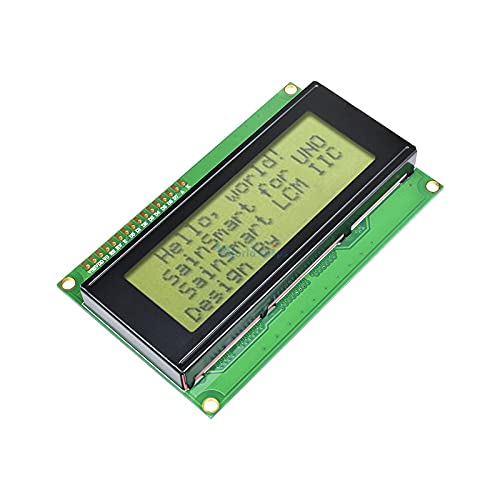 2004 204 20x4 Character LCD Display Module HD44780 Controller Yellow Blacklight for Arduino