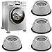 CXtech 4 Stück Waschmaschine Fußpolster, Waschmaschine Schwingungsdämpfer Waschmaschinen Füsse Gummi Anti Vibration Waschmaschine Füße für Waschmaschine & Trockne