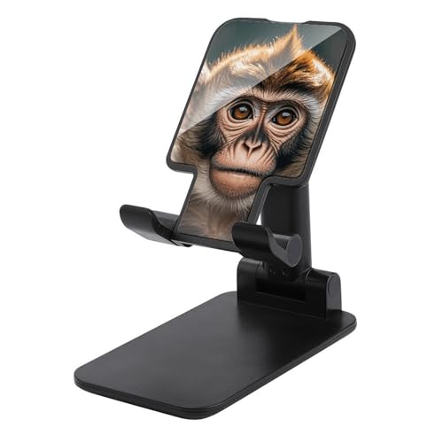 Support de téléphone de bureau singe, le cadeau mignon et pliable