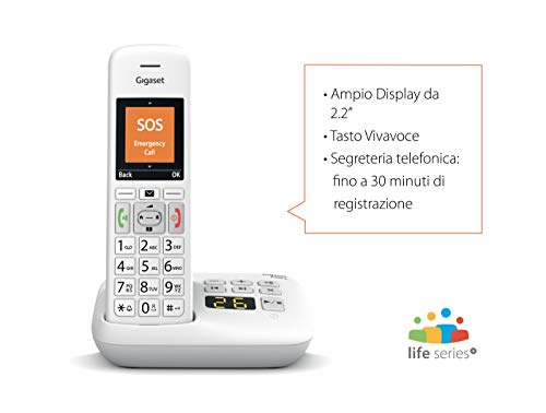 Cordless Gigaset E390 - vue 6