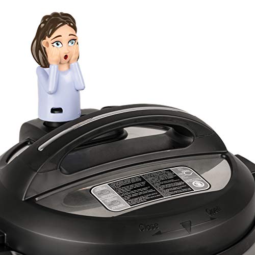 SteamMates Ruby Compatible with Instant Pot Accessories 6 qt 8 qt | Steam Release Diverter | Does Not Fit Lux Model or Costco SV Model | Redirect Steam on InstaPot Away From Cabinets | Fits Duo Only