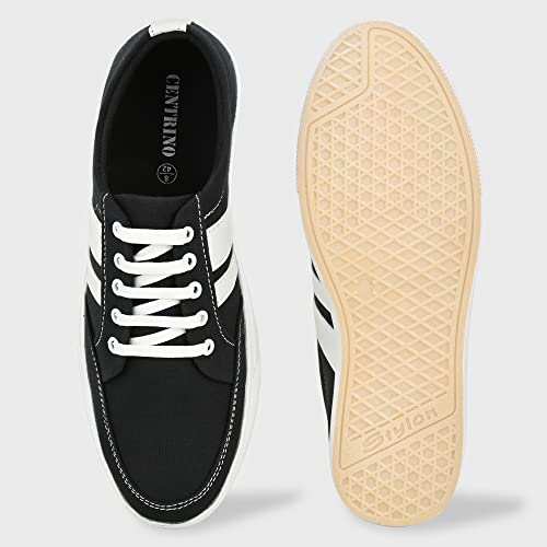 Image of Centrino Mens Sneakers |Sneaker for Men | Stylish Lace-Up Design | Soft Cushioned Insole for Comfort | Lightweight & Breathable | Perfect for Casual Wear (8221)
