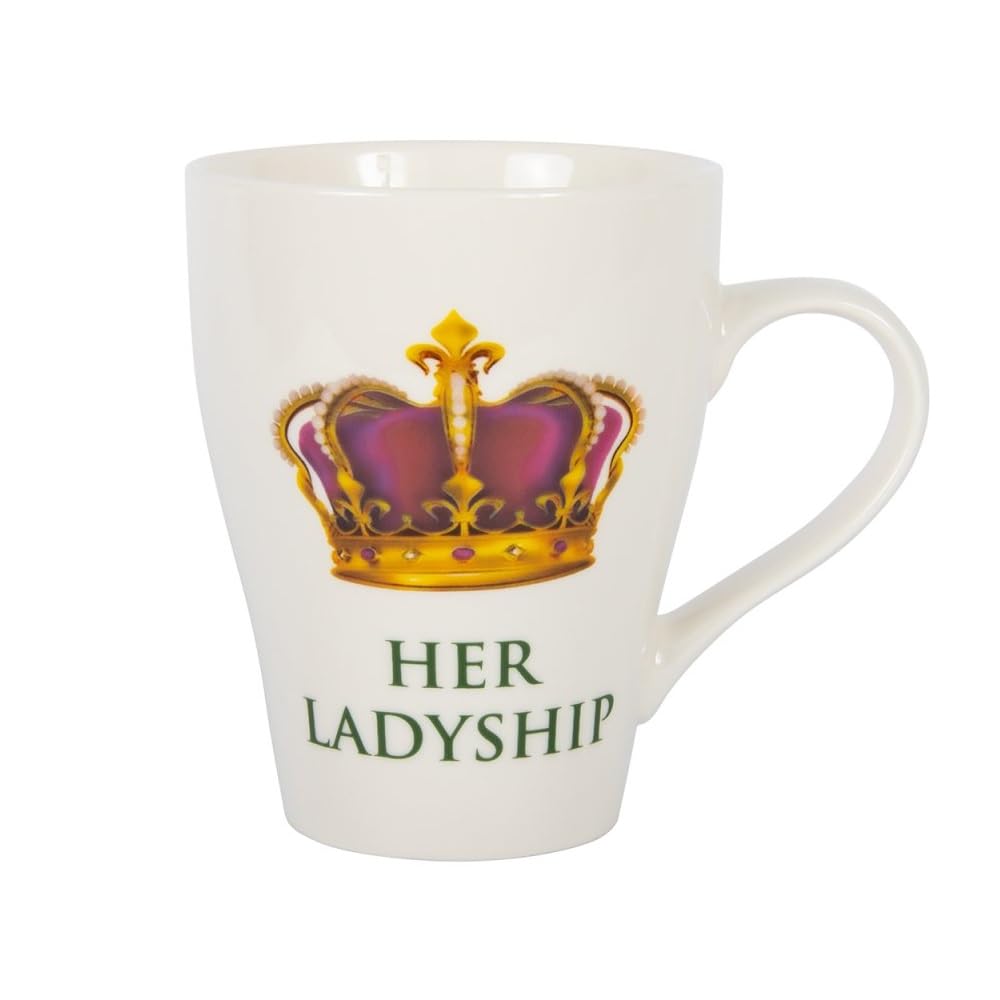 Generic Lesser & Pavey Her Ladyship Latte Mug (Pack of 1), White