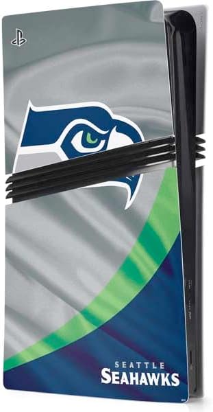 Skinit Decal Gaming Skin Compatible with PS5 Pro Console - Officially Licensed NFL Seattle Seahawks Design