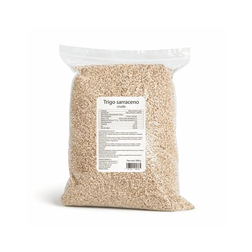 Trigo Sarraceno Crudo 5 kg | Alforfón Natural Sin Tostar | Ingrediente para Harina, Panqueques y Cocina Saludable