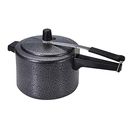 Panela De Pressão Craqueada Preto 7 Litros
