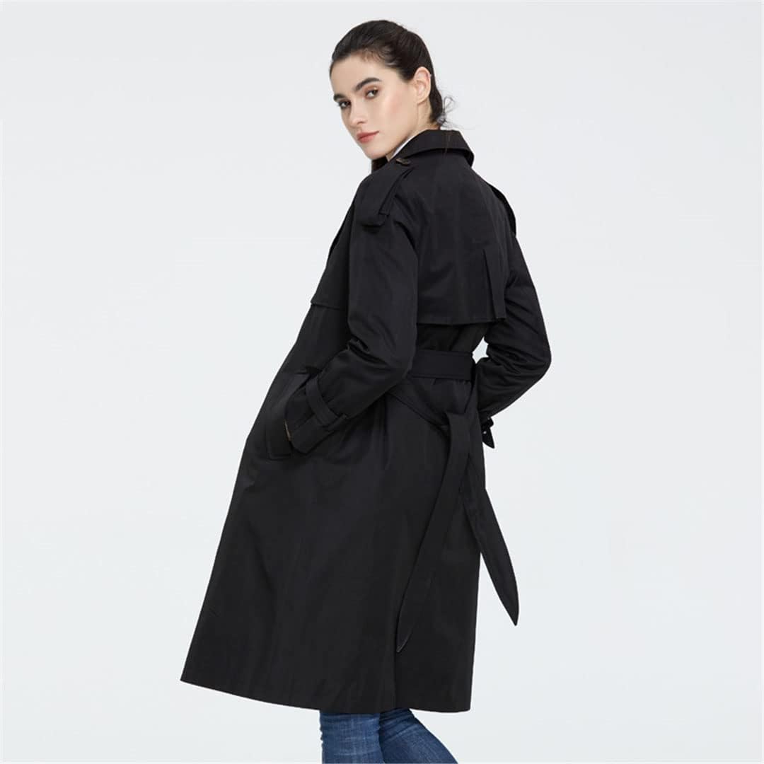 Women's Autumn Trench Coat Single-Breasted Loose All-Match Hooded Women's Clothing