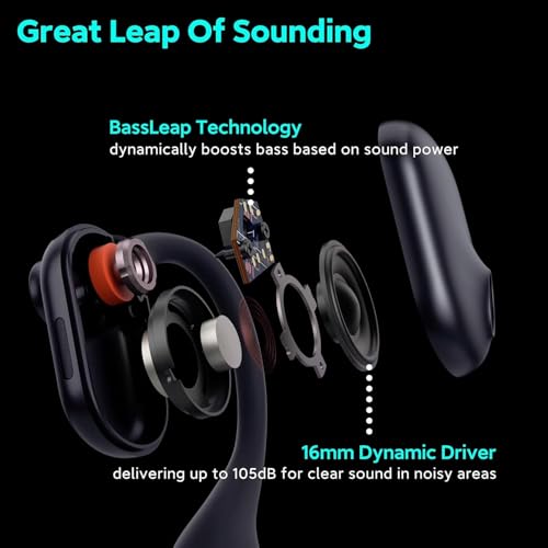 Image of Wireless Noise Cancelling Headphones with Mic,Wireless Headset with Mic for Work(50dB ENC&Mute Button) Bluetooth Headset for Work from Home /Office /PC /Call Center /Laptop /Teams /Zoom Gray