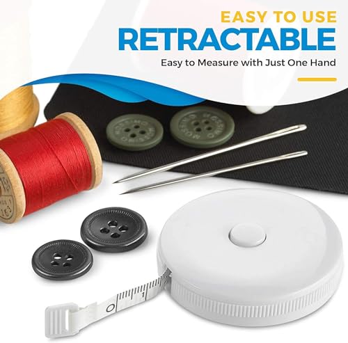 Body Tape Measure - (2 Pack) Cinta Métrica Retráctil miniatura 6