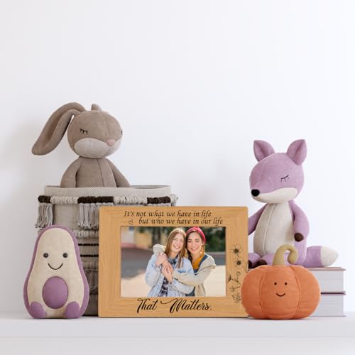Family-Decor-Friendship-Gift-for-Friends-Apart-Its-Not-What-We-Have-in-Life-but-Who-We-Have-in-Our-Life-that-Matters-Photo-Gifts-Wooden-Picture-Frame-Wall-Tabletop-Display-46-Inches-Photo Family Decor Friendship Gift for Friends Apart Its Not What We Have in Life but Who We Have in Our Life that Matters Photo Gifts Wooden Picture Frame Wall Tabletop Display 46 Inches Photo