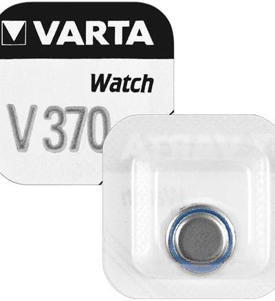 Varta V370/SR69 Knopfzelle Silberoxid – 1 Stück Uhrenbatterie Für Präzisen Lauf