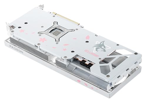 Image of POWERCOLOR Hell Hound Sakura White RX 7800 XT Graphics Card, 16GB GDDR6