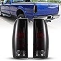 Nixon Offroad Tail Lights Fit For 1997 1998 1999 2000 2001 2002 2003 Ford F-150 F-250 F-350 Taillight Assembly (Black Housing Smoked Lens)