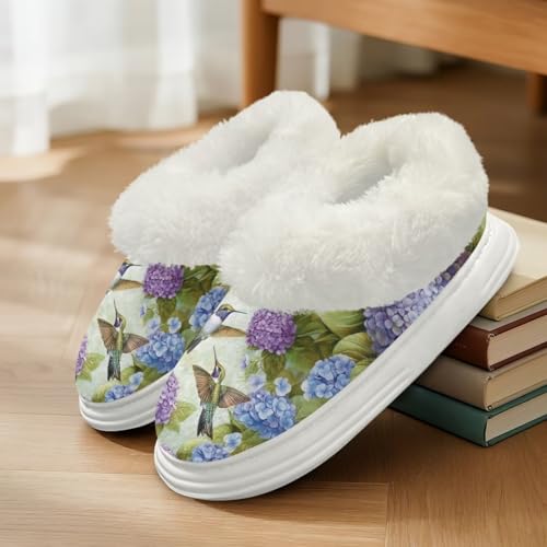 Womens Slippers Thick-Soled Shoes with Memory Foam Ligntweight and Soft3