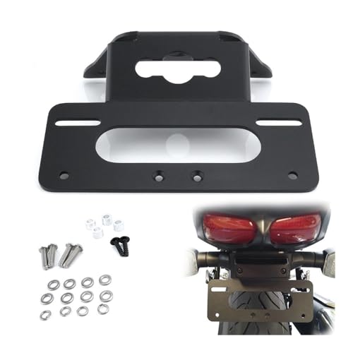 Support plaque Suzuki SV650 réglable et rigide pour éliminateur de garde-boue - 2
