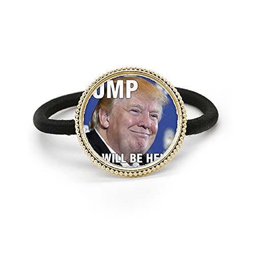 Coletero plateado de presidente americano un regalo original de cultura pop