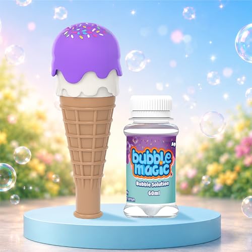 Image of Bubble Magic Bubble Blower - Black Currant Ice-Cream