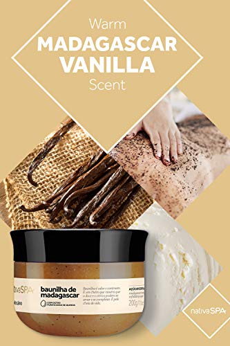 Linha Nativa Spa (Baunilha de Madagascar) Boticario Acucar Esfoliante 200g - (Boticario Nativa Spa Collection Madagascar's Vanilla exfoliating sugar 7.0 oz)