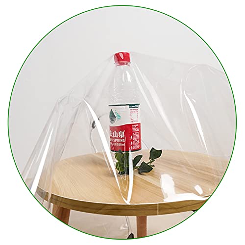 Bâche imperméable transparente ultra résistante à œillets métalliques pour couverture de sol - 6